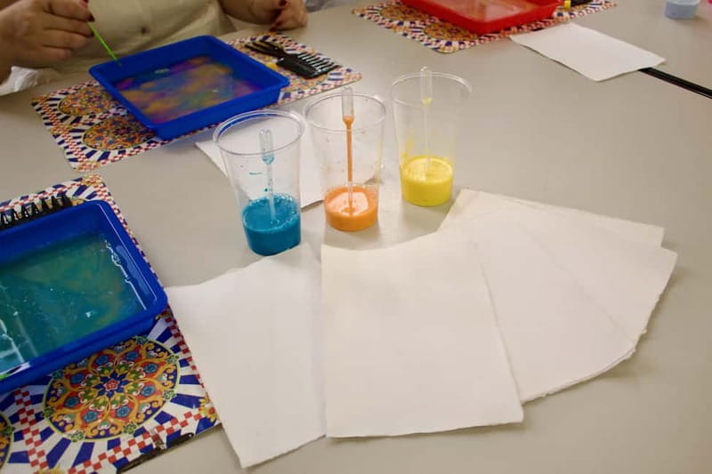 Made in Florence: Your Paper Marbling Experience - What Alice’s Style Adds to the Workshop Experience