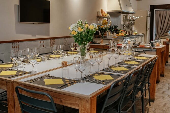 MaMa Florence Guided Market Tour and 4 Course-Pasta Cooking Class - AC Kitchen Learning: How the Chefs Teach Pasta Without Mystery