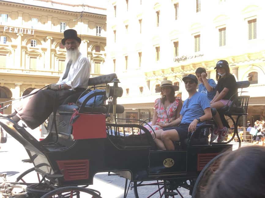 Medieval Carriage Ride: Check out Florence like a traveler from the past - Where You Start: Piazza della Repubblica and Rinascente