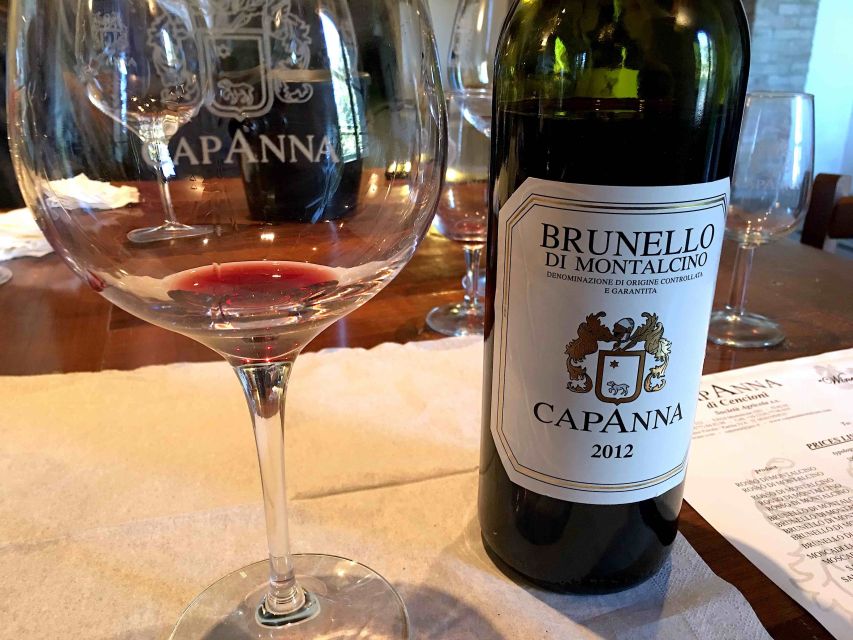 Montalcino: Small-Group Brunello Wine Tour from Florence - Key highlights worth your time