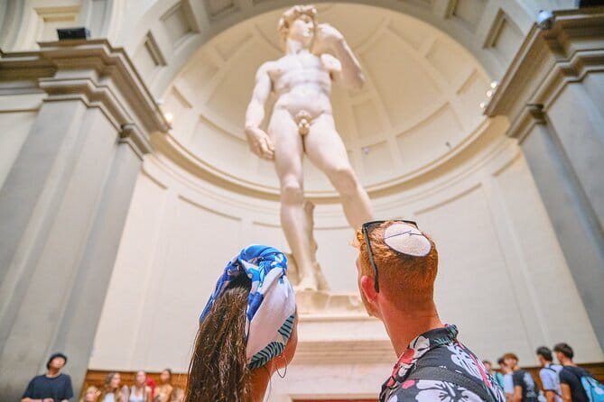 Museums special: Accademia & Uffizi combo tour - monolingual small group tour - Accademia Gallery: Prisoners first, then David