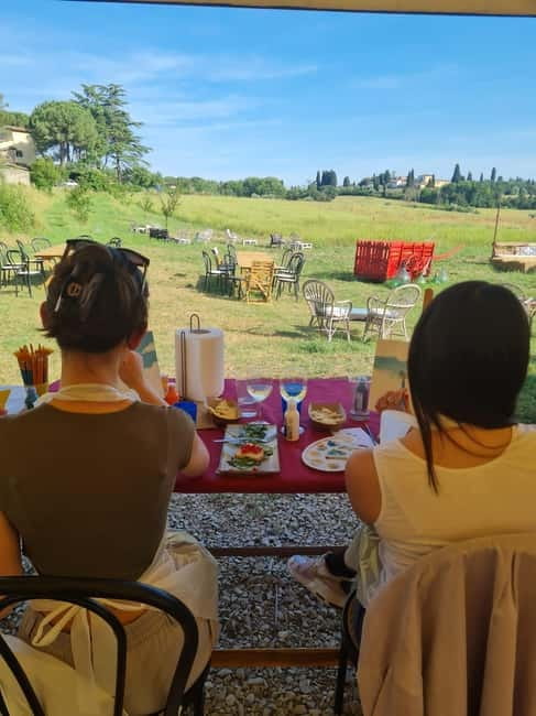 Paint and Drink Florentine Hills - Marignolle garden setting: Florence hills without leaving the city