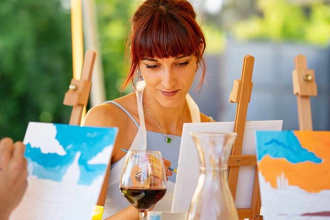 Paint And Drink Florentine Hills Art at La Birr'aia in Marignolle - Key highlights you’ll care about