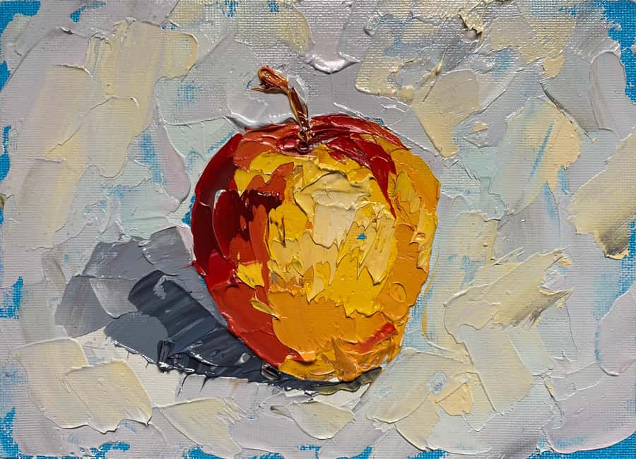 Palette Knife Painting Class Florence - Inside Geko Art Studio: what happens when you arrive