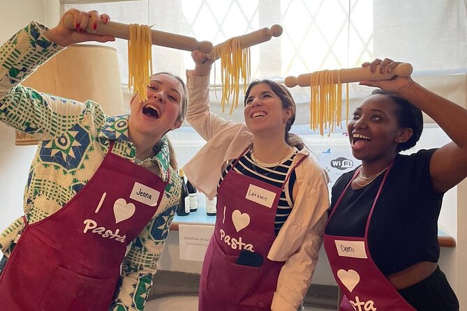 Pastamania - Florence Pasta Making Class - Learning happens at the table, but you leave with proof