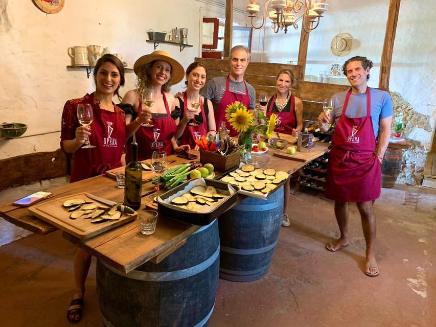 Pick Vegetables at the farm & Cook pasta - Vineyard walk meets veggie garden: what you actually pick