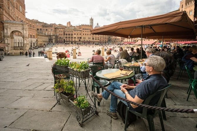 Private Day Trip Tuscany Landscape and Wine Tasting from Florence - Siena on your schedule: Piazza del Campo, Palazzo Pubblico, Torre del Mangia