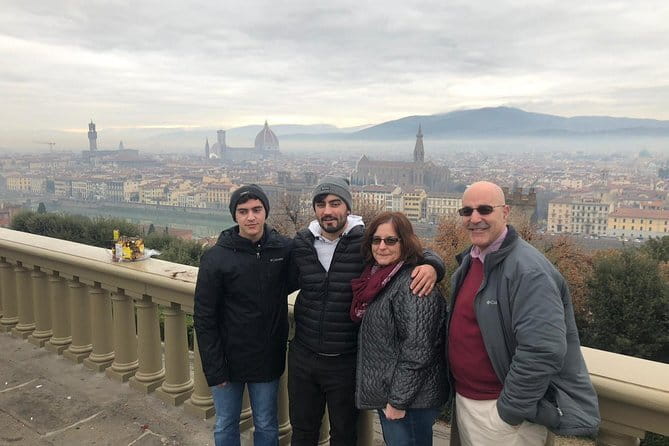 Private Florence City Tour & The Mall Shopping - Piazzale Michelangelo: the view that helps everything else click