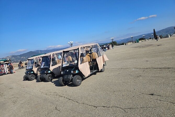Private Golf Cart Tour to Fiesole & Roman theatre - Fiesole scenic drive: cypress trees, olive groves, and viewpoint pauses