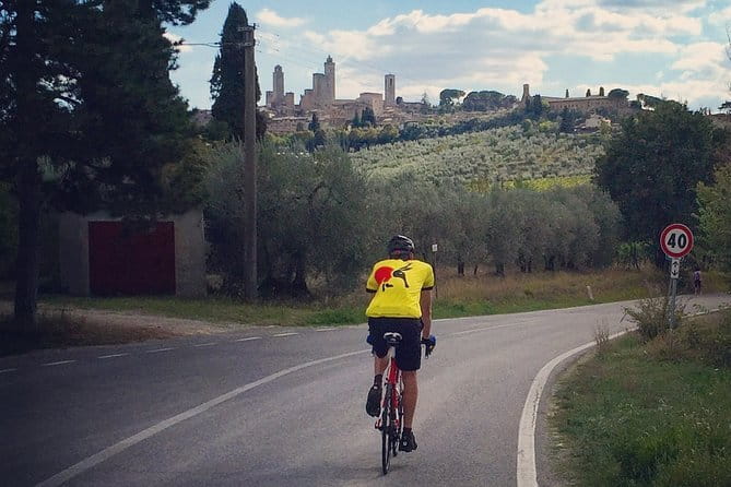 Private Guided E-bike Tour of San Gimignano with Wine Tasting - The Ride to San Gimignano: Towers, Back Roads, and Via Francigena