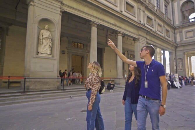 Private Guided Walking Tour of Florence - Uffizi Gallery area stop: what you see without buying everything