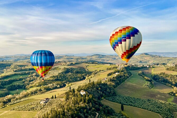 Private Hot Air Balloon ride in Tuscany countryside from Chianti - Quick hits: what makes this balloon ride special