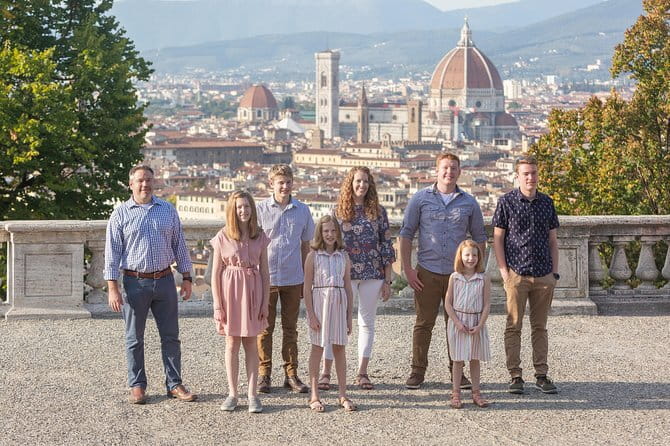 Private Photographer in Florence - The photo route: Piazzale Michelangelo, Duomo, Palazzo Vecchio, Ponte Vecchio
