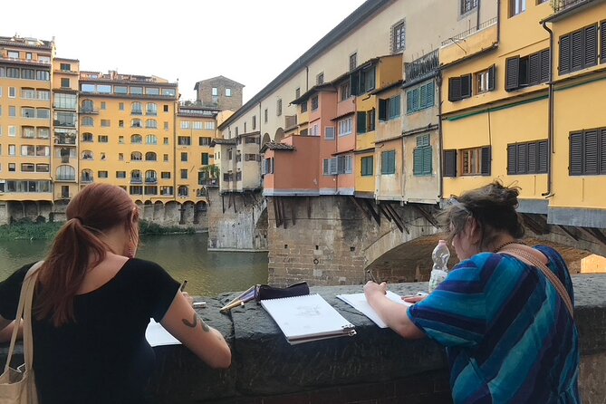 Private Sketching Activity in Florence - Why This Ponte Vecchio Sketching Lesson Works