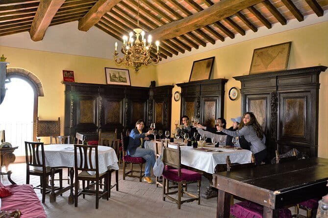 Private Tuscan Dinner Half Day from Florence - The main winery visit near Vicchio: tour, cellars, and winemaking talk