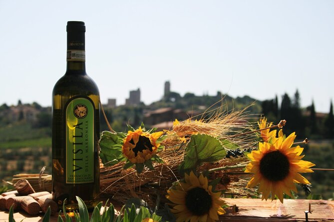 Private Tuscan meal with Wine and EVO oil tasting - Vernaccia vineyard lunch in San Gimignano: what this experience really is