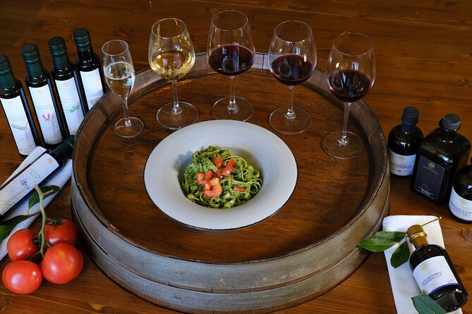 Private wine & EVO Oil Tasting with Tuscan Meal - Key Highlights