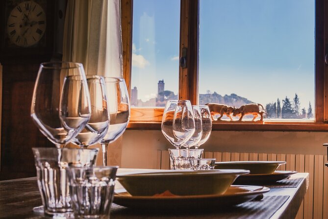Private Wine, Evo Oils & Balsamic Vinegar Experience with Meal - Meeting Podere La Marronaia in San Gimignano’s Countryside