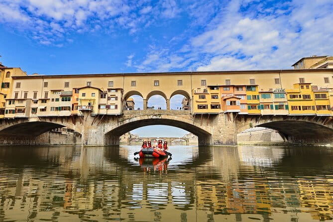Rafting on the Arno River in Florence under the Arches of Pontevecchio - What This Arno Raft Ride Really Feels Like