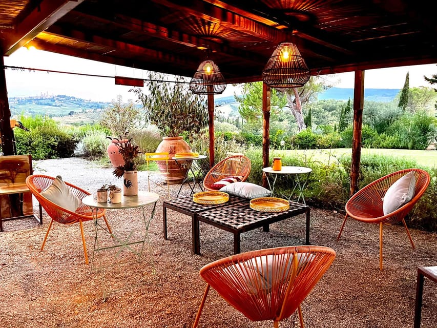 San Gimignano: Home Restaurant Luxury Dinner with Wine - Finding Podere Barbarella: Gate Signs and a Simple Round Trip