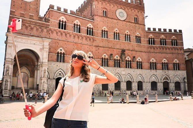 San Gimignano, Siena, Monteriggioni, Chianti Day Trip with Lunch & Wine Tasting - San Gimignano Towers and Piazza Della Cisterna: The Best “Arrive and Roam” Stop