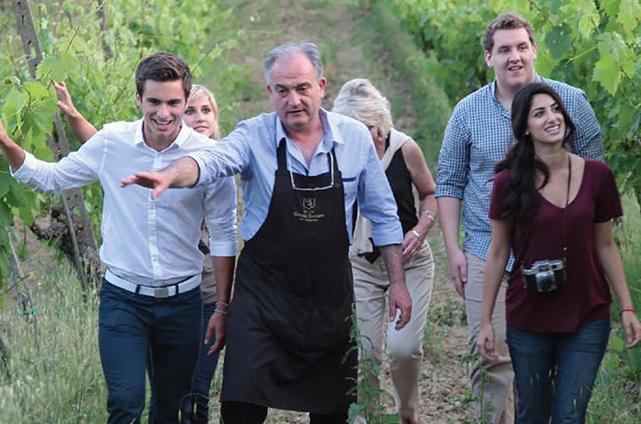 San Gimignano: Vineyard Walk with Wine Tasting in winery - Tenuta Torciano’s spiral vineyard: the photo spot with a purpose