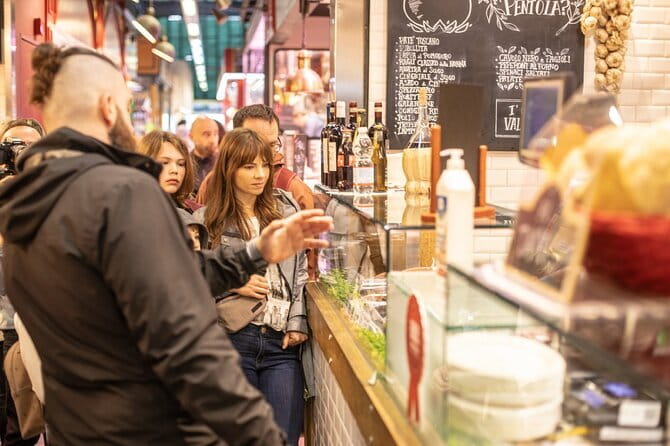 Sant'Ambrogio Market Food Tour with Tastings led by a local Chef - Handmade gelato finish: pick your favorite, then stop thinking