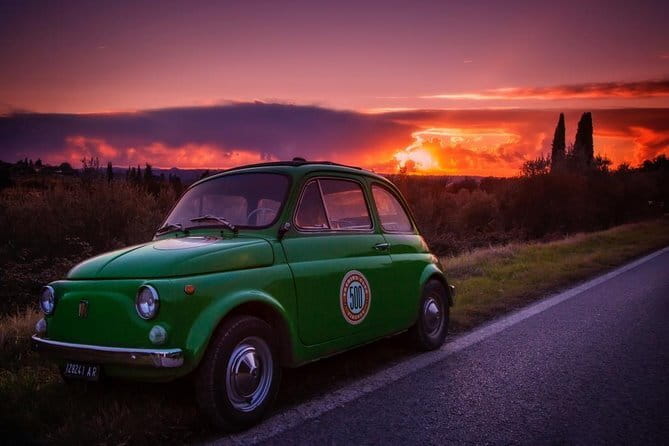 Self-Drive Vintage Fiat 500 Tour from Florence: Sunset Drive and Aperitivo - Key highlights at a glance