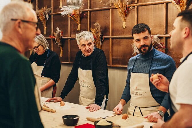 The Art of Pasta and Wine Tasting with Local Sommelier - The pasta lesson: tools, ingredients, and a real skill you can repeat