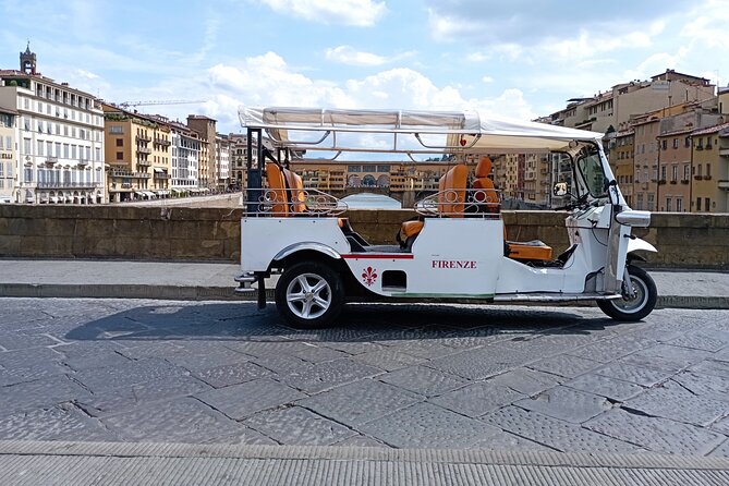 Tour panoramic di firenze o in golf cart etuktuk (Minimum 2 PAX) - Comfort on Bumpy Streets: What to Consider Before You Sit