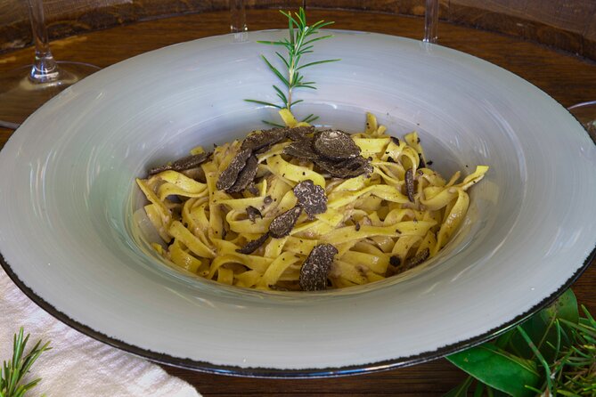 Truffle Hunting & Truffle Cooking Class - Wine tasting on a working property