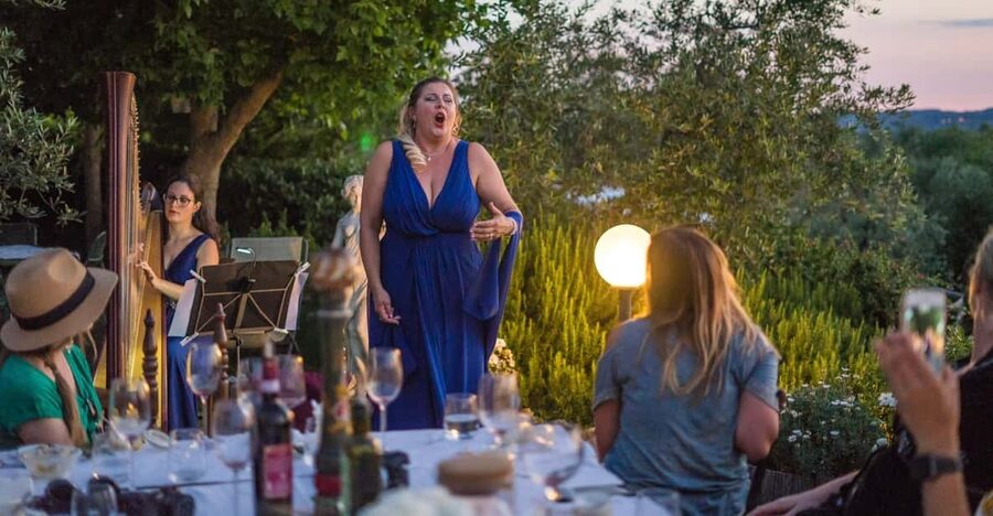 Tuscany: Cooking, Dinner & Live Opera in the countryside - The Morning-Style Start: Moka Coffee, Then Vineyard and Garden Time