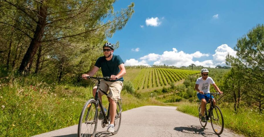 Tuscany: E-Bike Tour from Florence with Lunch - E-bike riding level: easy effort, real hills