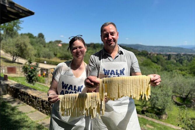Tuscany Express Experience: Pasta Class & Wine Tour from Florence - Piazza della Stazione to Tuscan hills: easier than you think