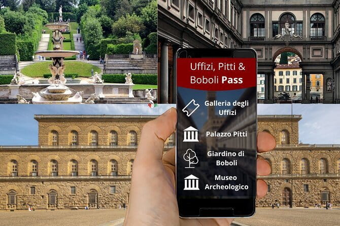 Uffizi Combined Ticket:UFFIZI, PITTI, BOBOLI & digital audioguide - Key things to know before you go