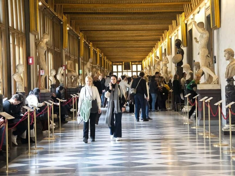 Uffizi Gallery Reserved Ticket & Digital Audio Guide App - Your phone ticket: fast entry, but names must match exactly