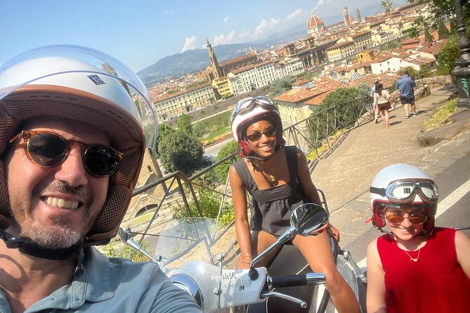 Unforgettable 1.5-Hour Private Vespa Sidecar Tour of Florence - Stop 1: Piazzale Michelangelo With a Driver Who Gets You the Best Angles