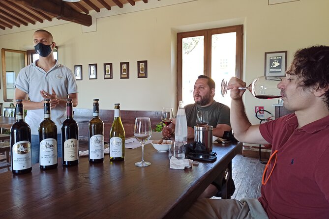 Val d'Orcia Brunello Wine Tour with Montalcino and Montepulciano - Pienza lunch in a XV-century convent: wine, water, and long-view relaxation