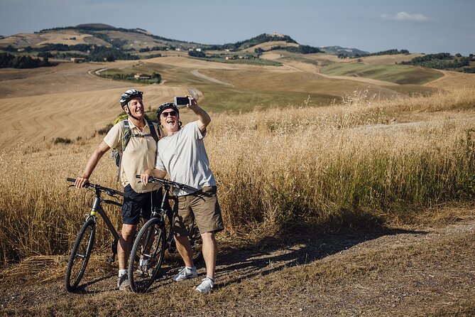 Valdorcia & Brunello Ebike Experience Tour - San Quirico d’Orcia: hill views, ancient remains, and a real town stop