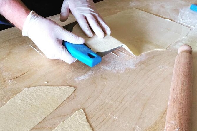 Vegan Tuscan Cooking Class - The meal at the end: eating your pastas like a reward