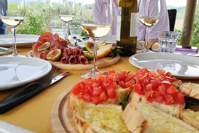 Vineyard visit with local appetisers and wine tasting - Is $62.48 good value for San Gimignano wine?