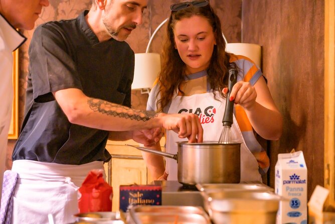 VIP Cooking Class with Carbonara, Pesto Making, Lasagna & Cannoli - What You’ll Cook: Carbonara That Makes Sense