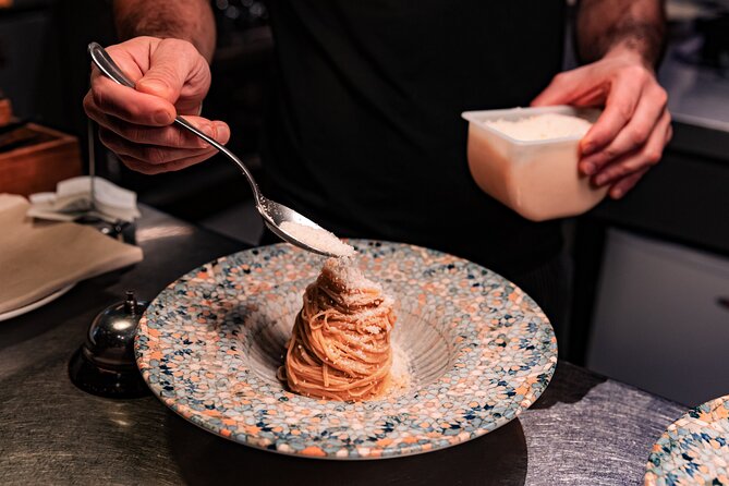 VIP Florence Dinner Tour: Truffle, Florentine Steak & Fine Wines - Ristorante SimBIOsi: organic ingredients and truffle tagliolini