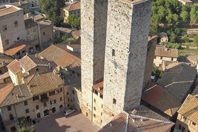 Wine Tasting & Tuscany Countryside, San Gimignano & Volterra - The Farm Winery Tasting: snacks, many pours, and real pace